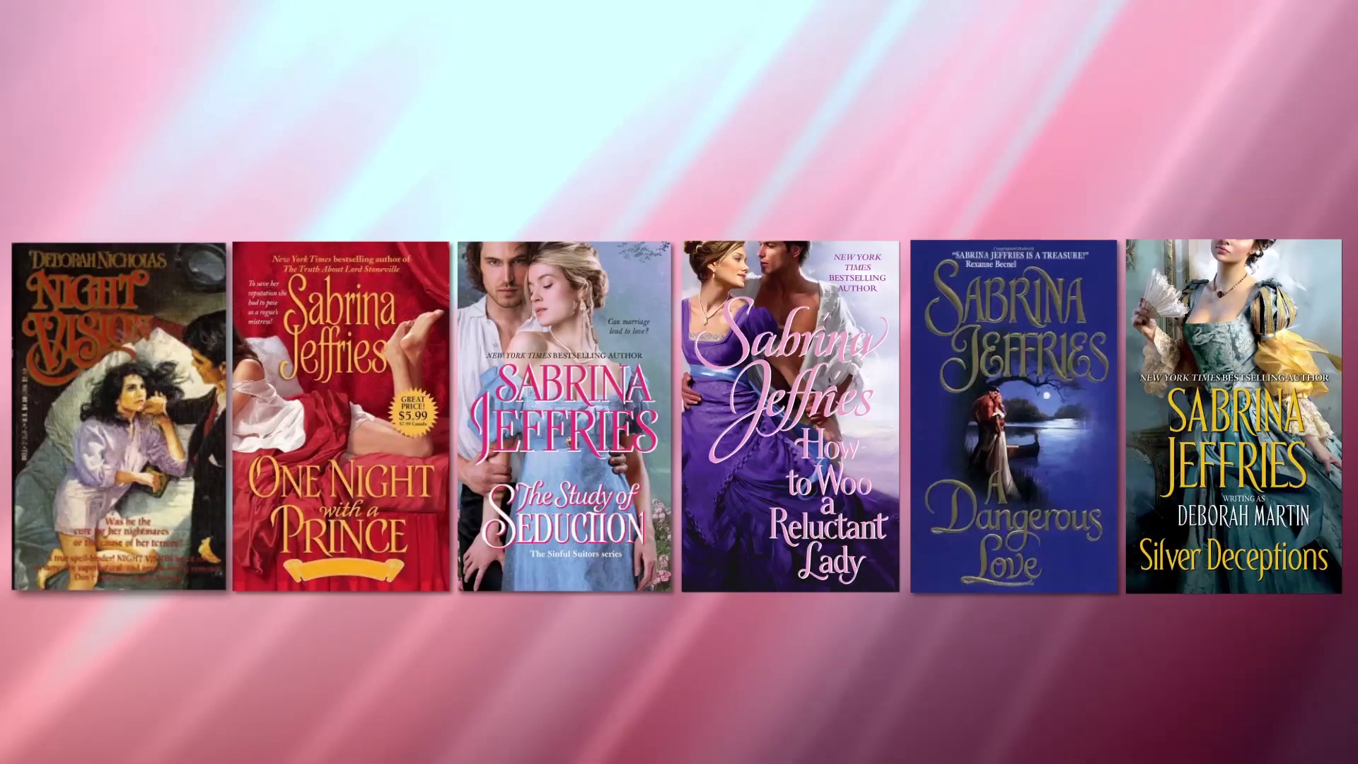 Sabrina Jeffries Reflects on Her Writing Career