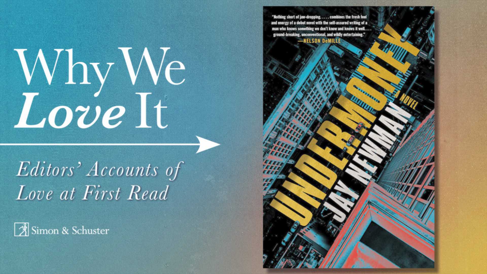 Colin Harrison on UNDERMONEY | Why We Love It