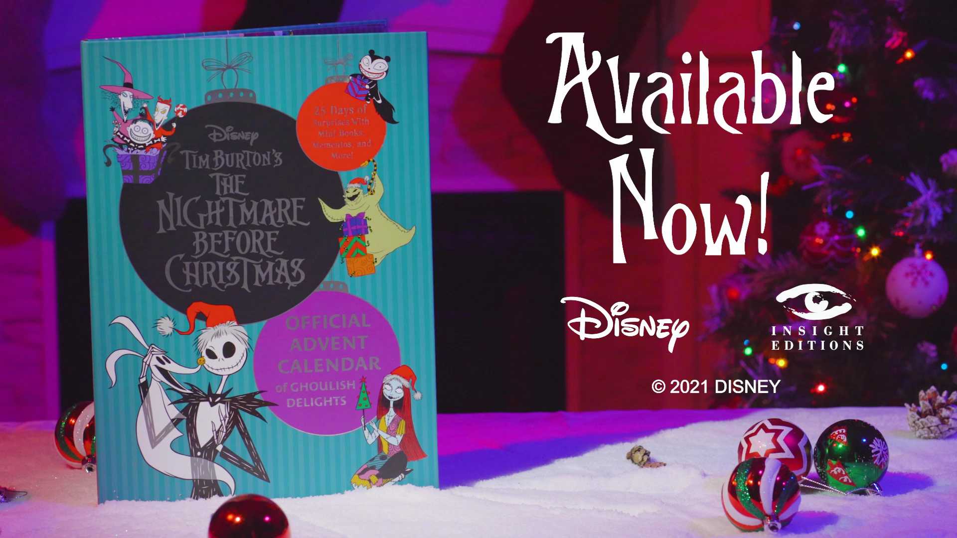 The Nightmare Before Christmas: Official Advent Calendar: Ghoulish Delights