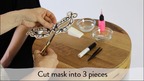 Stand out with this DIY Tattoo Mask from DIY Temporary Tattoo Art