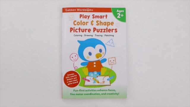 Play Smart Color & Shape Picture Puzzlers 2+