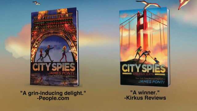 City Spies: Golden Gate by James Ponti Book Trailer