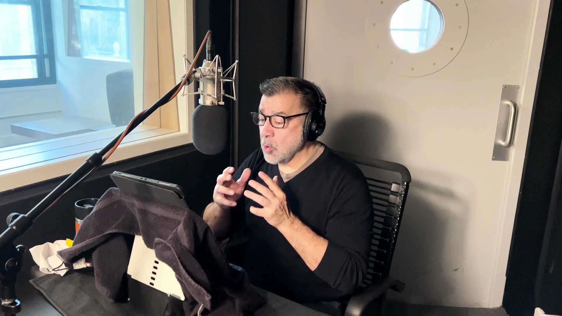 Blair Fell Reads An Excerpt From His new Audiobook THE SIGN FOR HOME