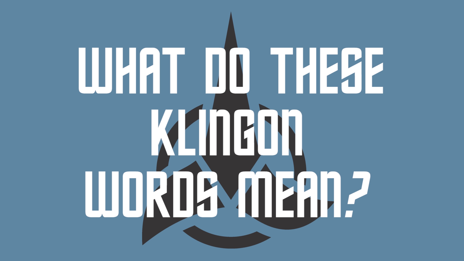 The Klingon Dictionary Book by Marc Okrand Official Publisher Page