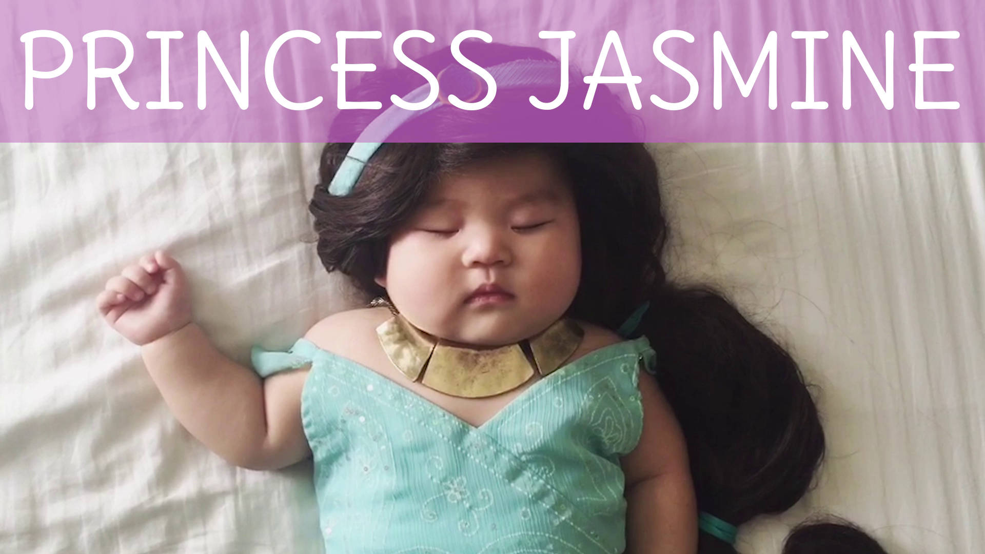 How To: Princess Jasmine Baby Costume