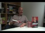 Simon Day reads out an extract from Comedy and Error