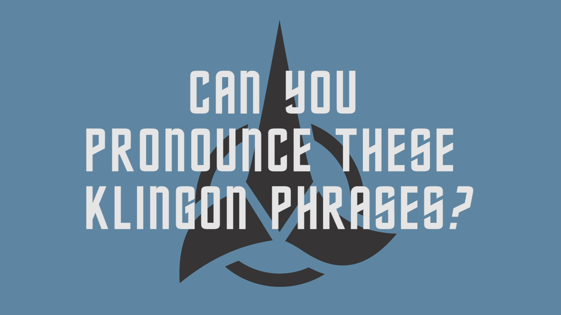 Simon & Schuster Employees Try To Pronounce Klingon Phrases