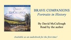 David McCullough on his audiobook 'Brave Companions'