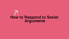 Action Plan for Challenging Sexist Bullsh*t