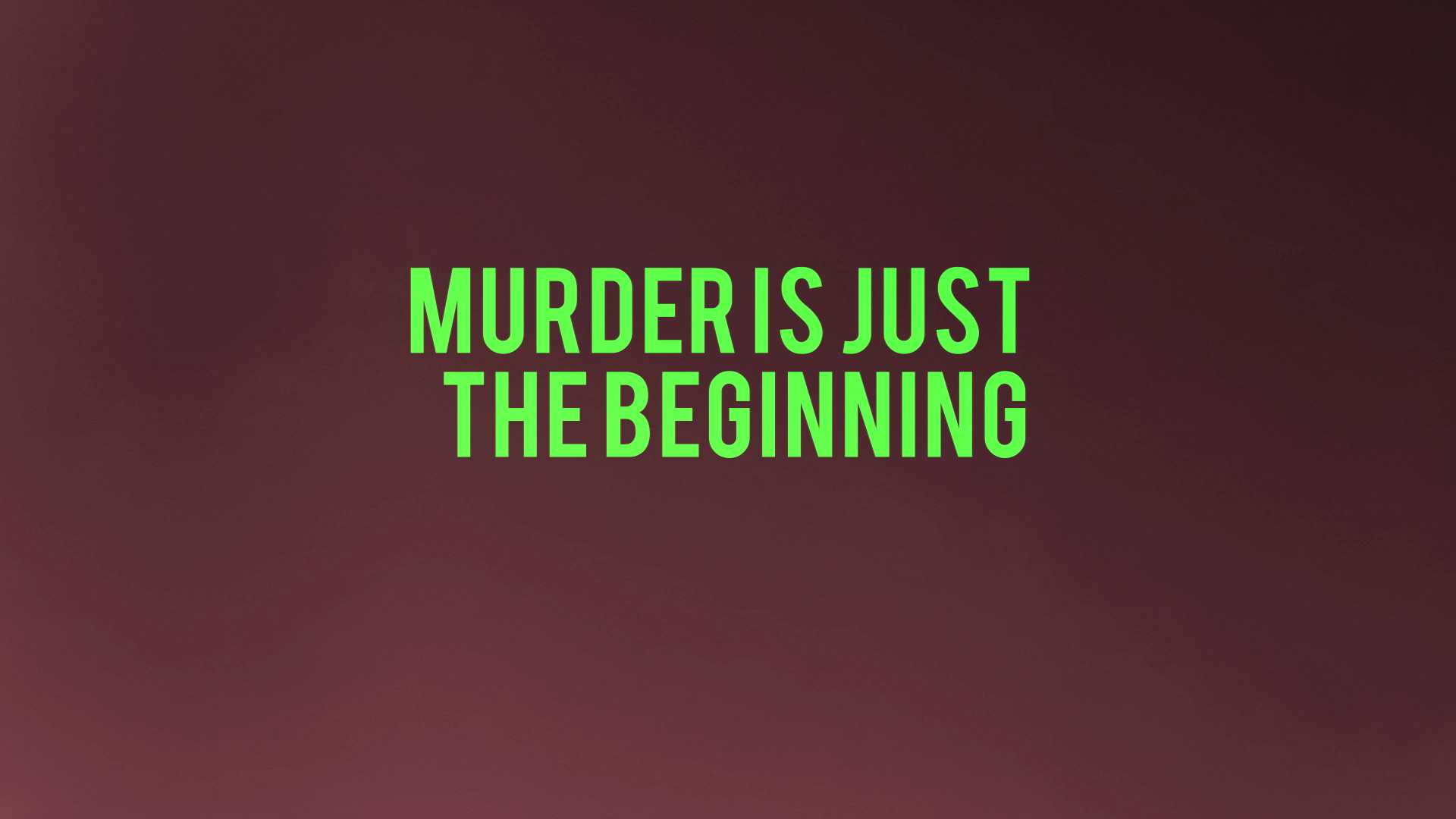 The Tenant: Murder is just the beginning