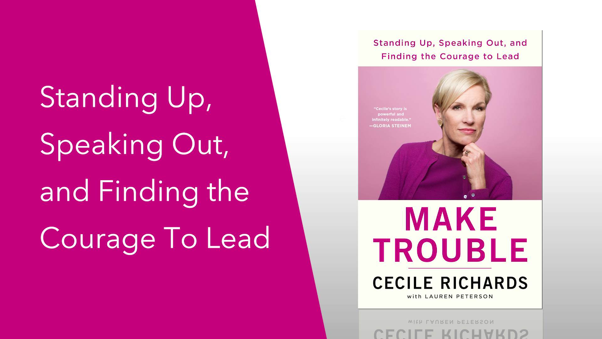 Cecile Richards Official Publisher Page Simon & Schuster