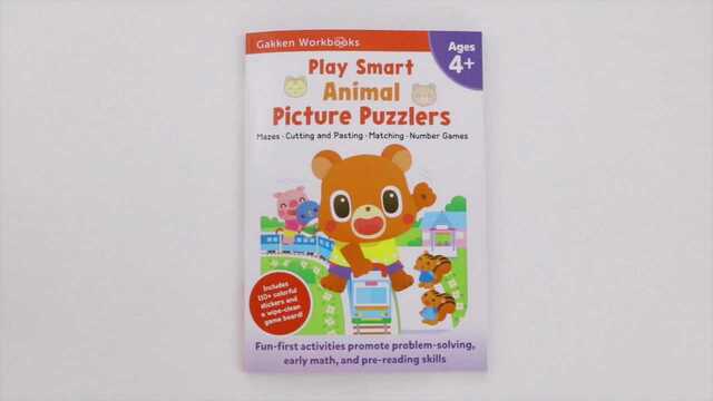 Play Smart Animal Picture Puzzlers Age 4+