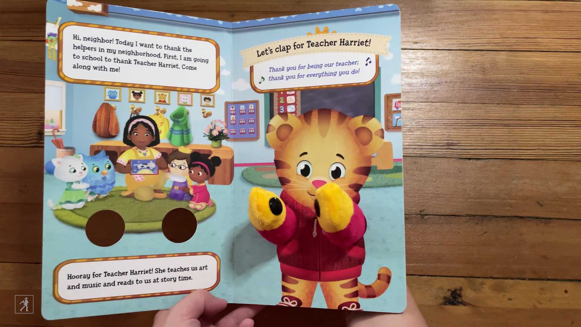 Join Daniel Tiger and CLAP FOR THE HELPERS