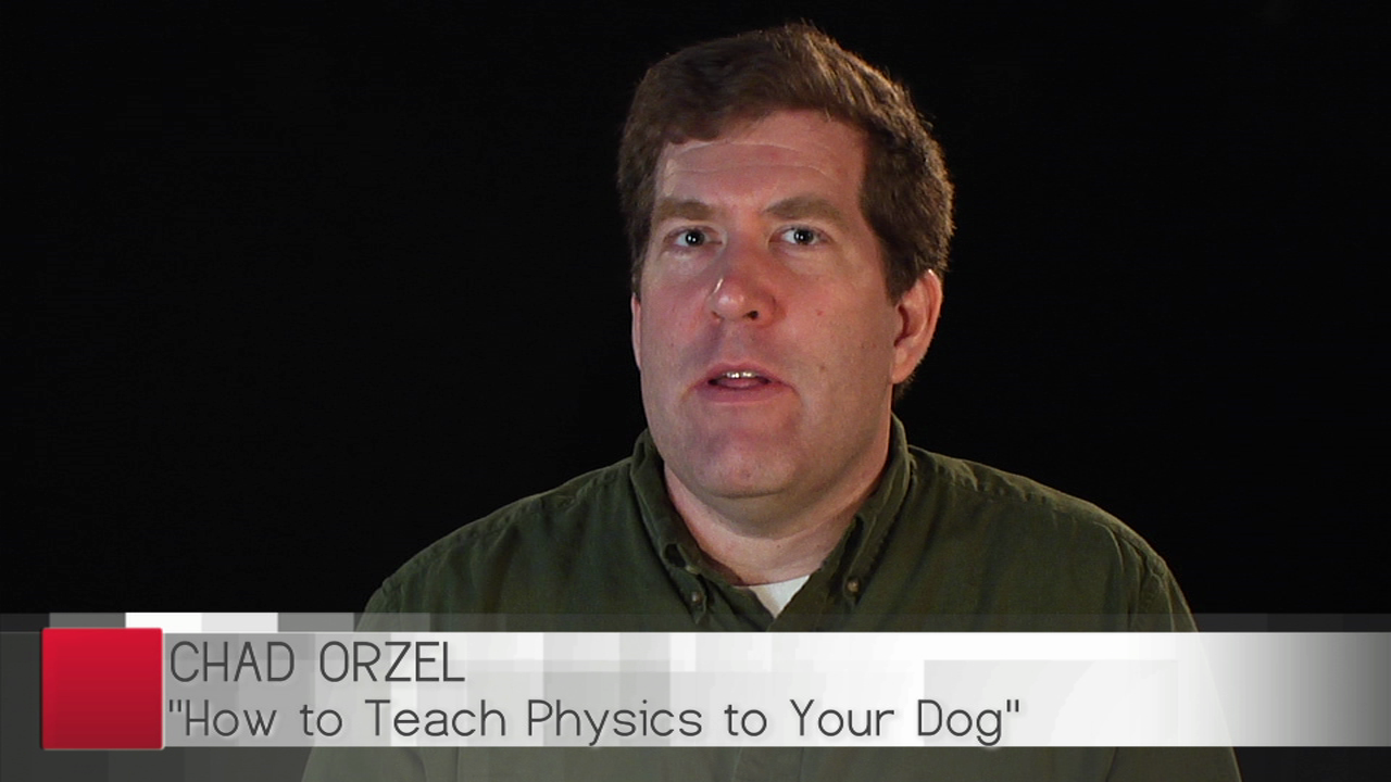 Author Chad Orzel on TV and Talent
