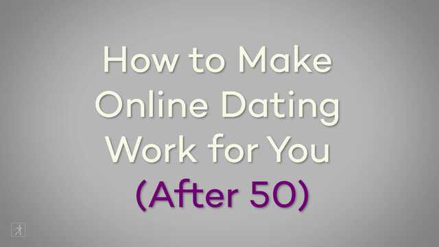 Tips for Online Dating After 50